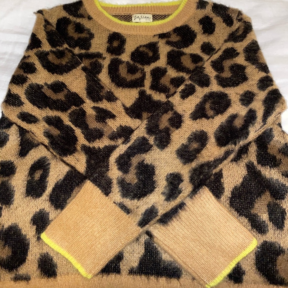 Cheetah Print Sweater